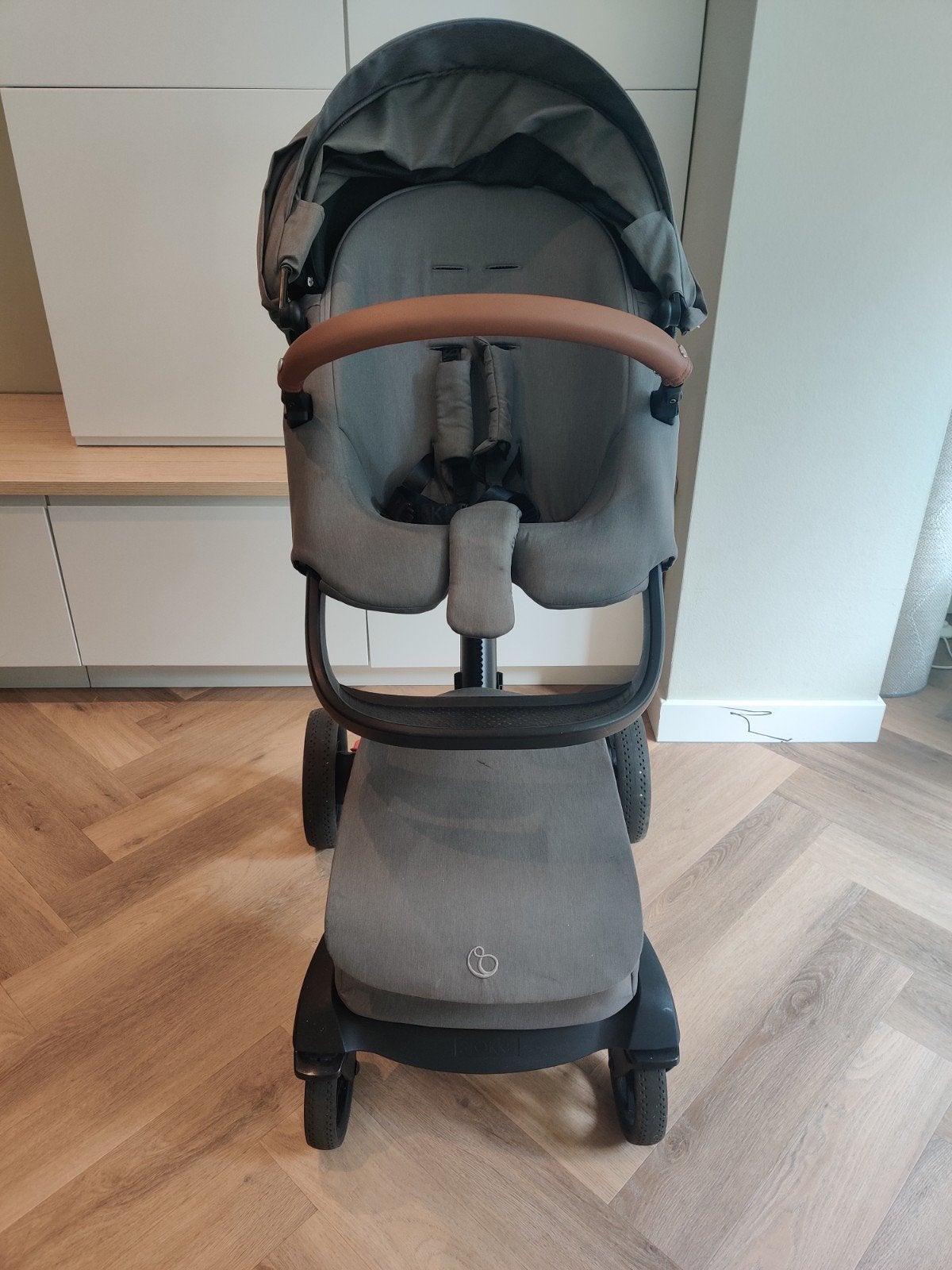 Stokke Xplory X Combiwagen met Reiswieg - Grijs, Ophalen