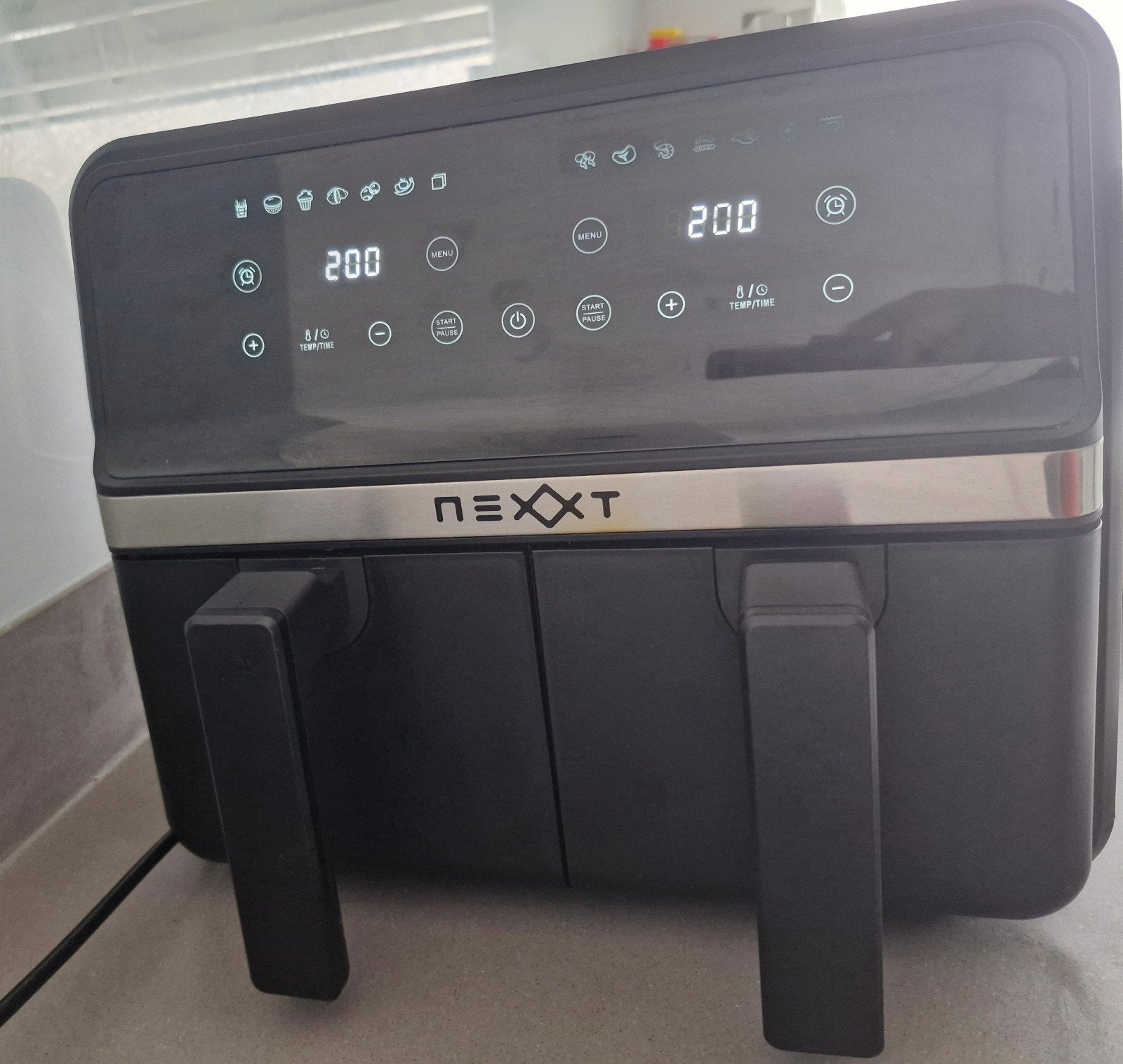 NEXXT Dubbele Airfryer - Zo goed als nieuw, Ophalen