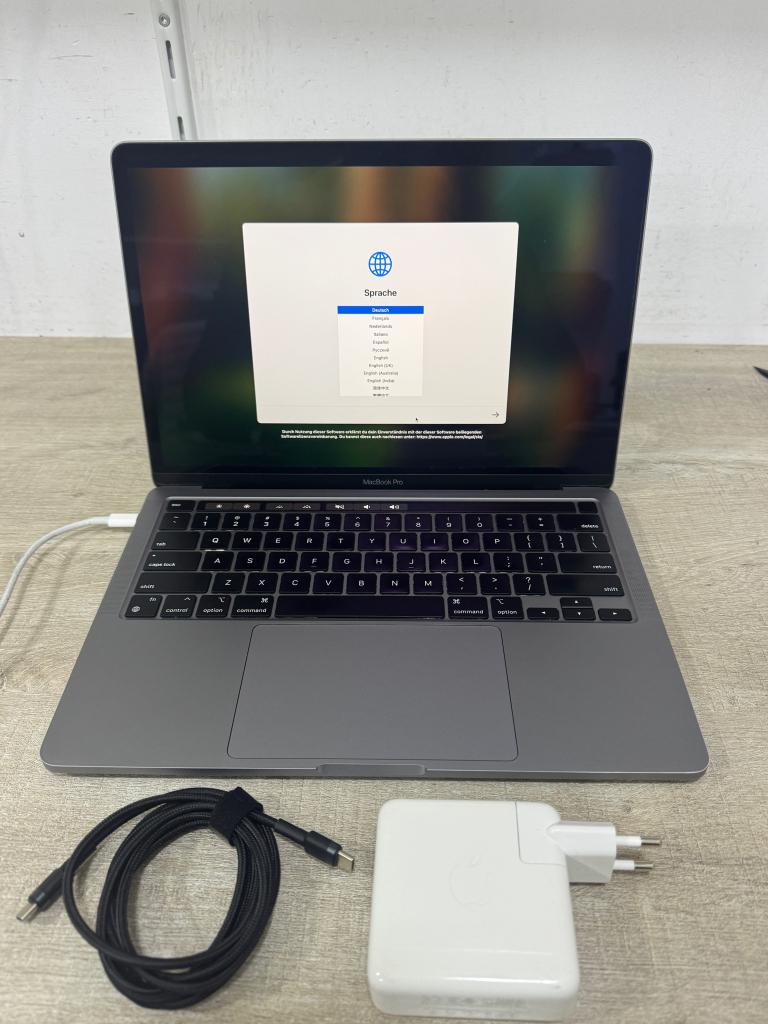 Macbook Pro 13" 2022 M2 24GB+1000GB SpaceGray Incl Garant C, MacBook Pro, 1 TB of meer, Gebruikt, 13 inch