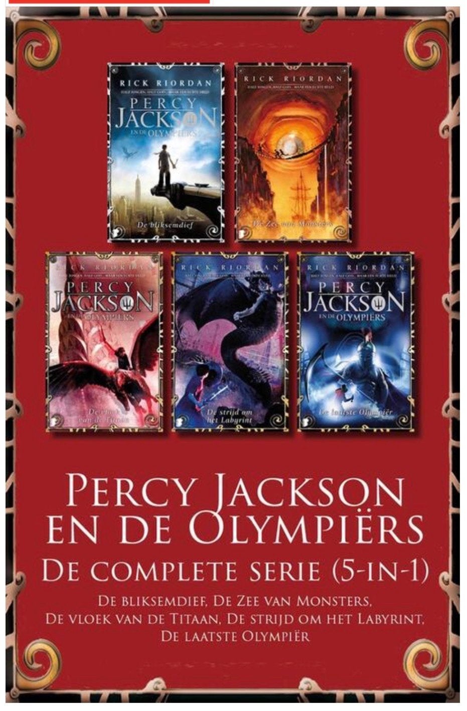 Gezocht Percy Jackson en de Olympiërs (5-in-1) E-book, Boeken, E-books, Populaire fictie