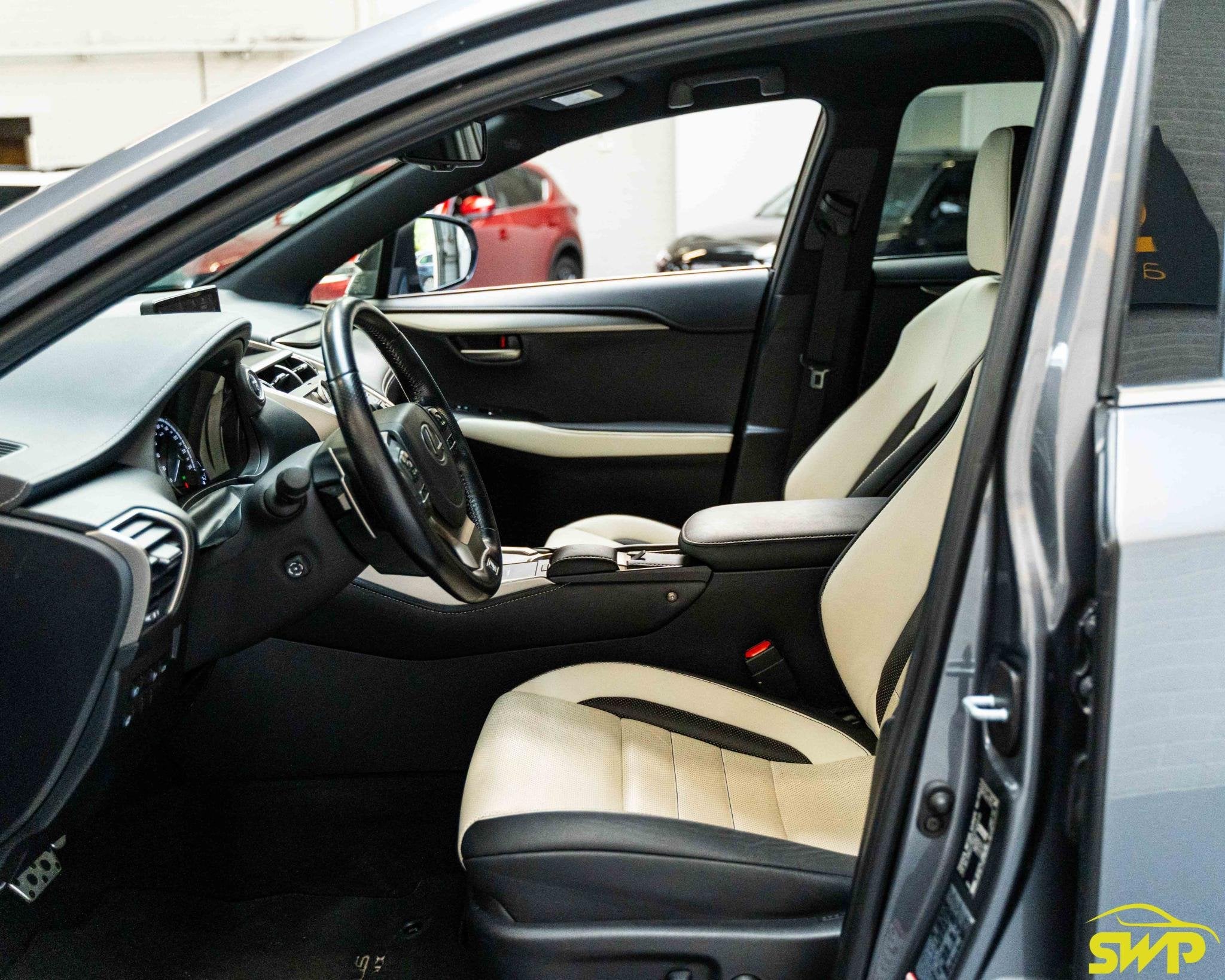 Lexus NX 300h AWD F F SPORT Line | Elekt stoelen | Navigatie, Auto's, Automaat, Gebruikt, 1760 kg, Leder