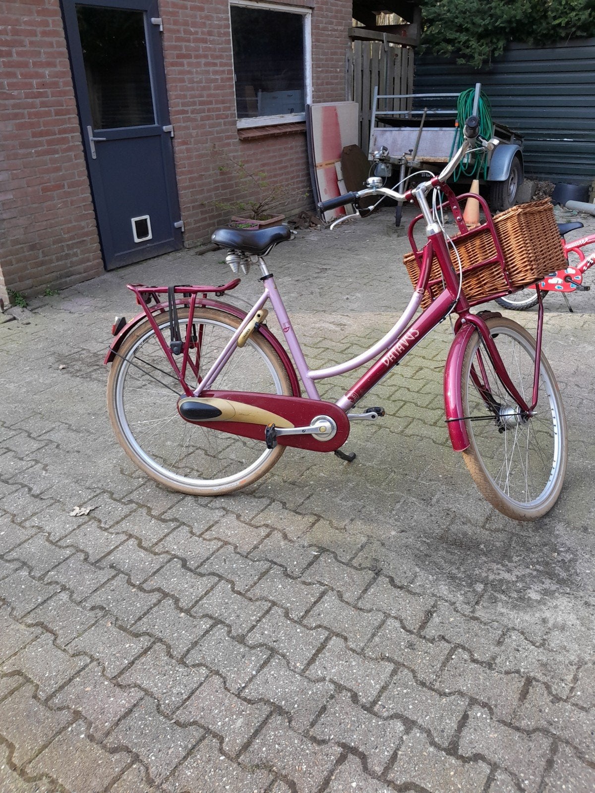 Batavus damesfiets, Fietsen en Brommers, Ophalen, Gebruikt, Versnellingen, Batavus