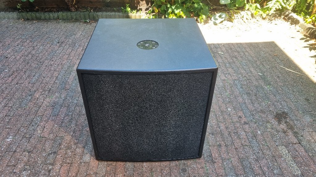 Subwoofer EVX 180B electrovoice Speaker 18 inch 600 watt rms, Ophalen, Gebruikt, 500 tot 1000 watt, P.A.