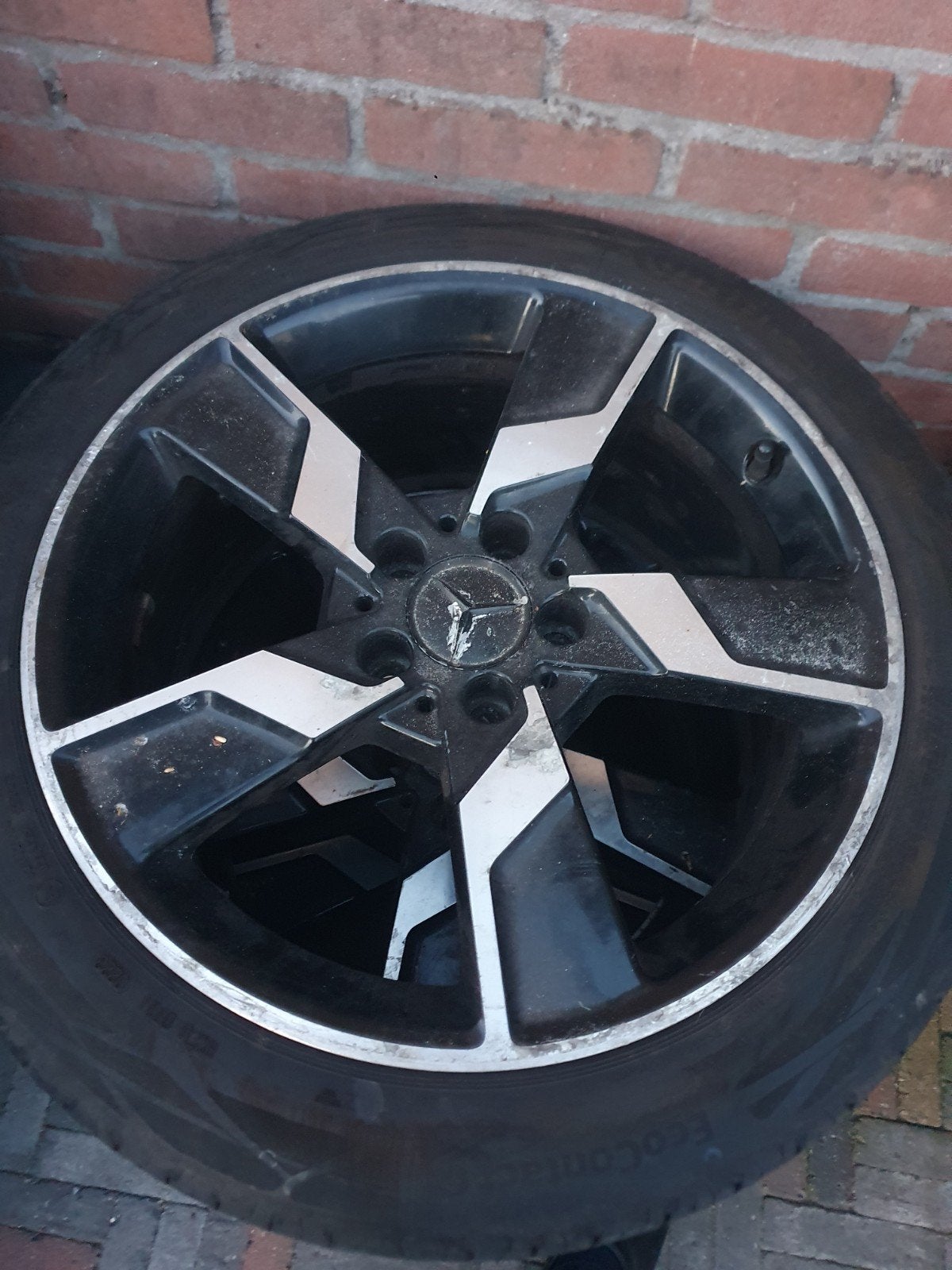 breedset 18inch mercedes zie advertentie, Ophalen, Gebruikt, Mercedes-Benz