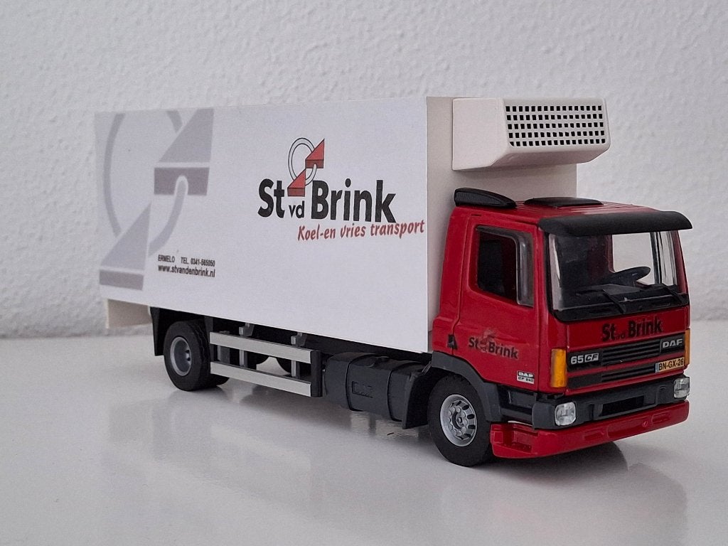 DAF 65 bakwagen St vd Brink op basis van Tekno, code 3, Hobby en Vrije tijd, Ophalen of Verzenden, Nieuw, Bus of Vrachtwagen, Tekno