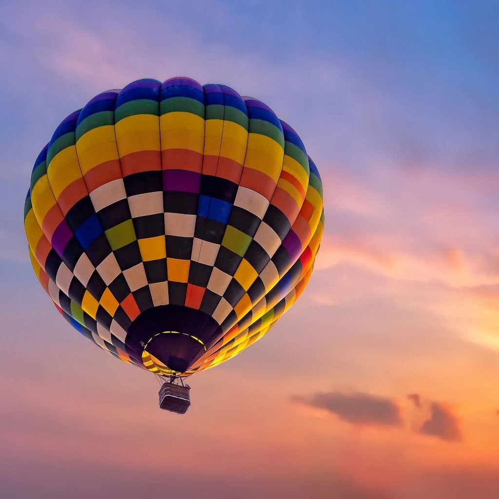 Ballonvaart kaartjes, Drie personen of meer, Ticket of Toegangskaart