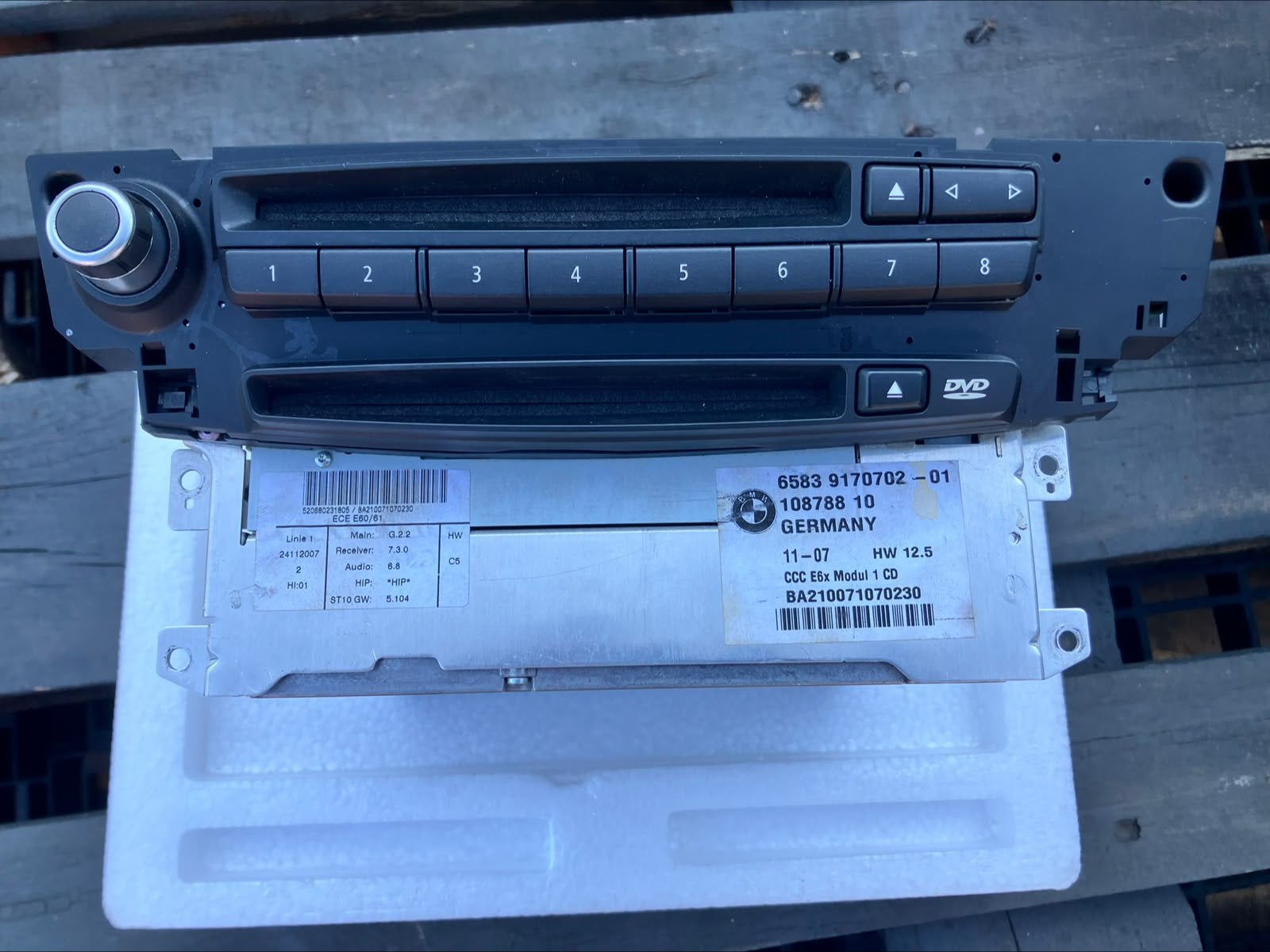 Goed werkende bmw ccc radio, Z, Gebruikt, Z, Z