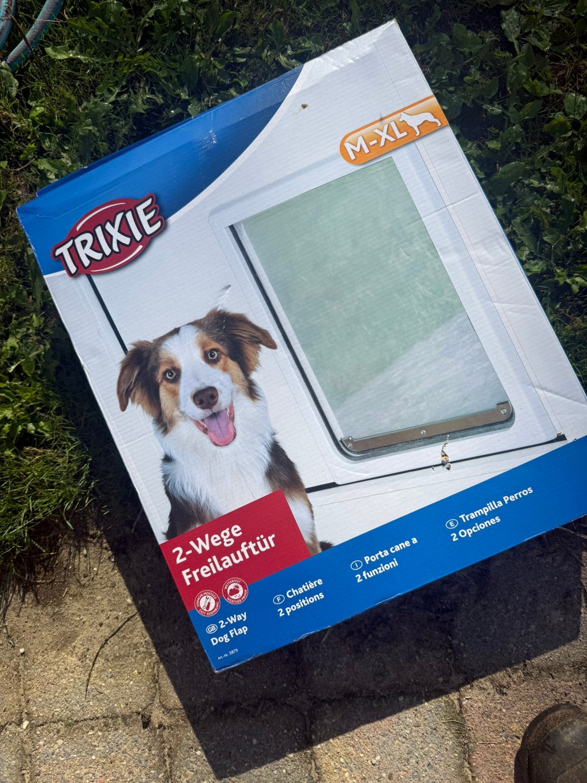 Trixie hondenluik M-XL, Ophalen of Verzenden, Zo goed als nieuw