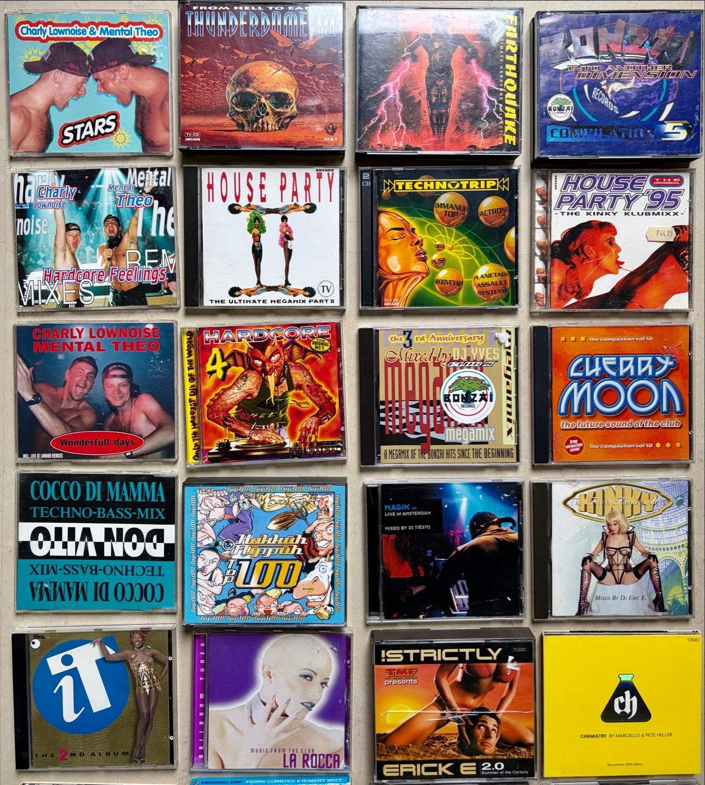 Grote collectie Dance/House/Techno CD's - Bieden!, Cd's en Dvd's, Ophalen of Verzenden, Gebruikt, Dance, Album