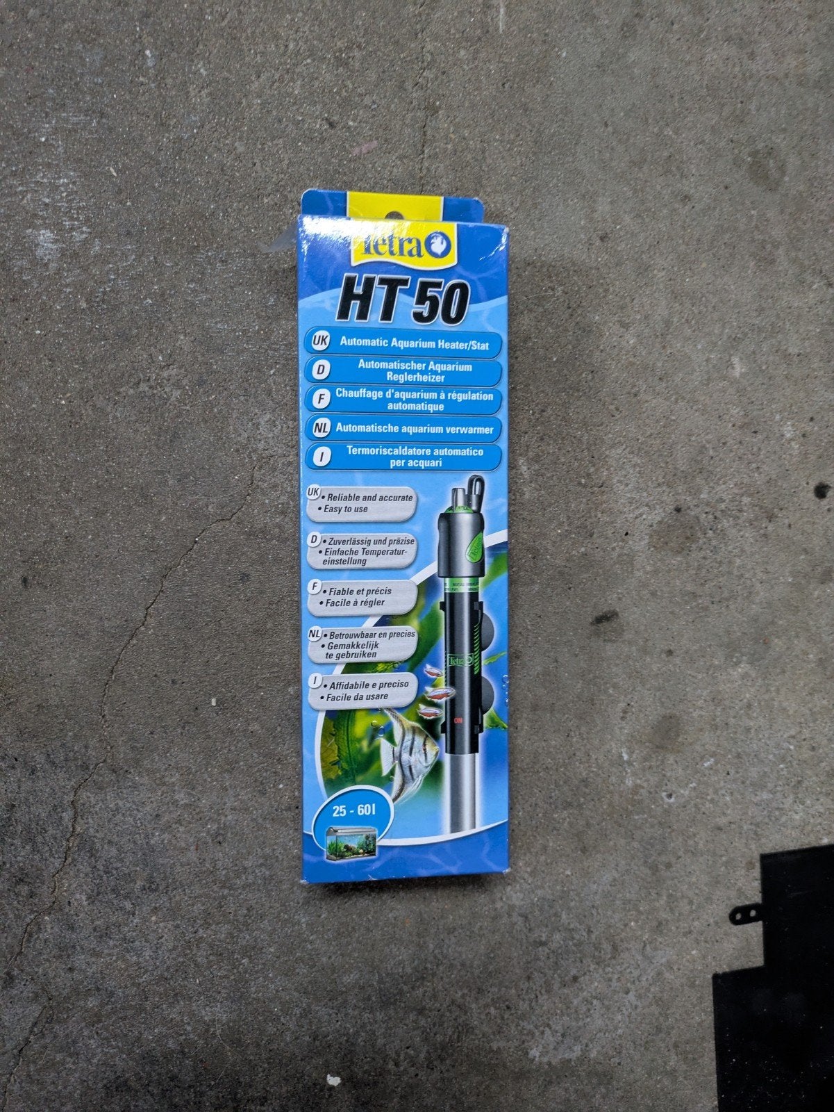 Aquarium verwarming 25-60, Ophalen, Gebruikt