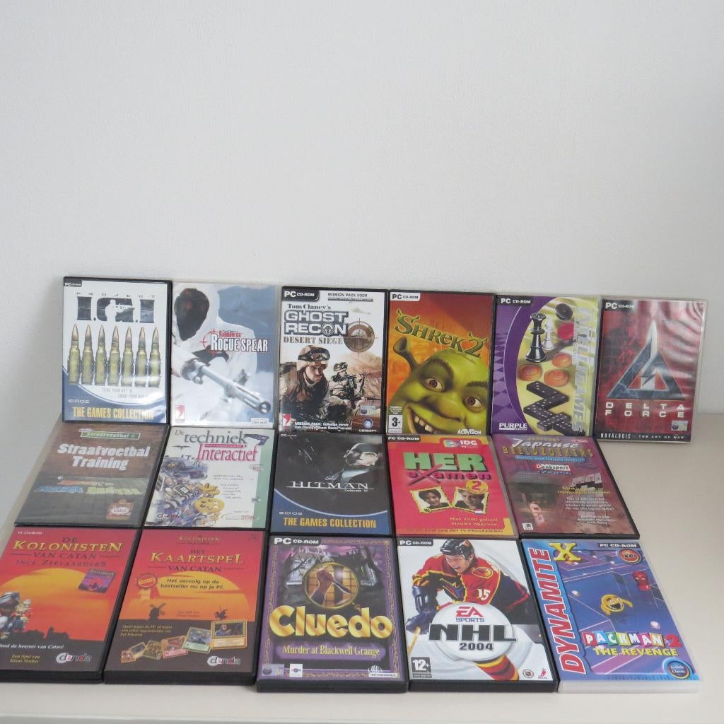 PC  CD Rom vele spellen., Spelcomputers en Games, Games | Pc, 1 speler, Eén computer, Ophalen of Verzenden, Zo goed als nieuw