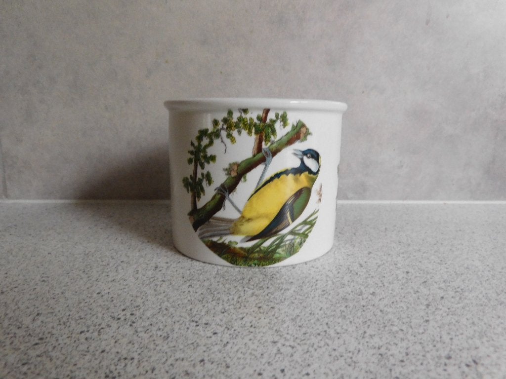 Portmeirion Confiturepot Birds of Britain 1978 7,5x9,5 cm, Huis en Inrichting, Keuken | Servies, Gebruikt, Overige merken, Keramiek