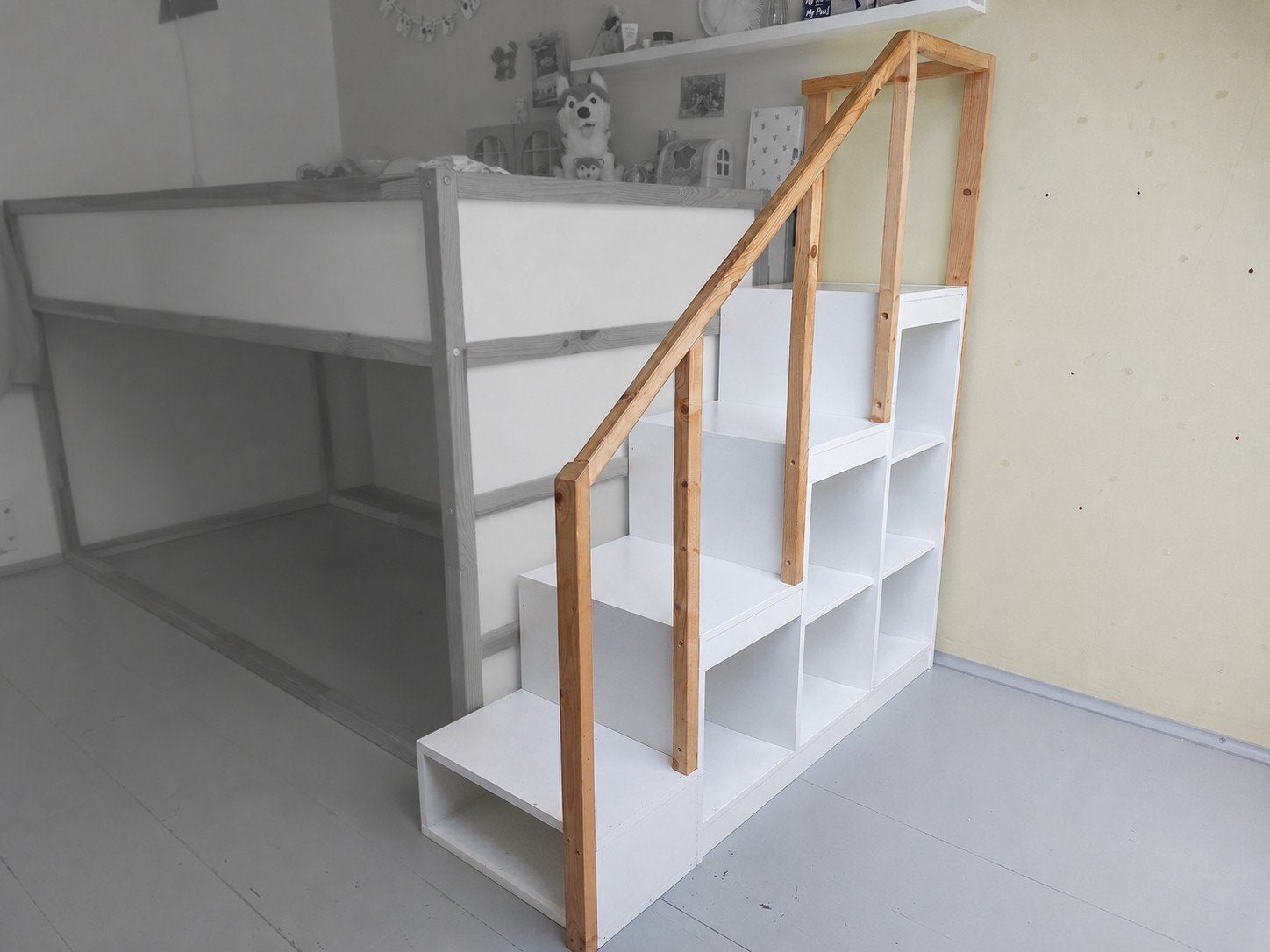 ikea trofast kast en tevens trap voor ikea kura bed, Ophalen, Kast