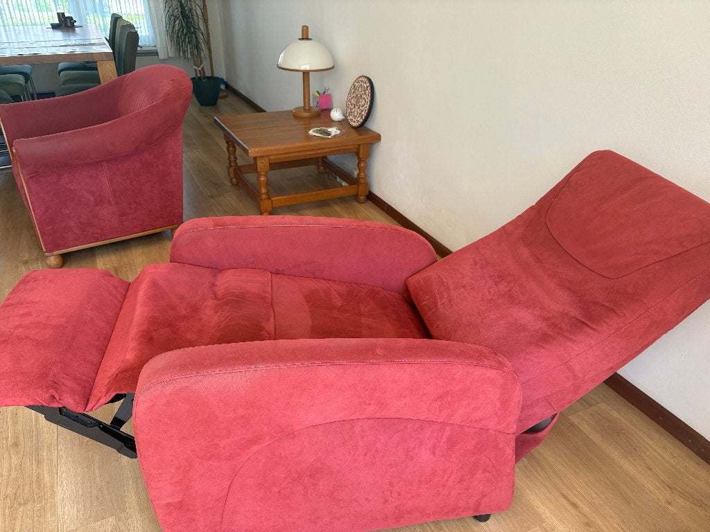 STA-OP-STOEL / RELAX-STOEL, Huis en Inrichting, Ophalen, Gebruikt, Stof, 50 tot 75 cm