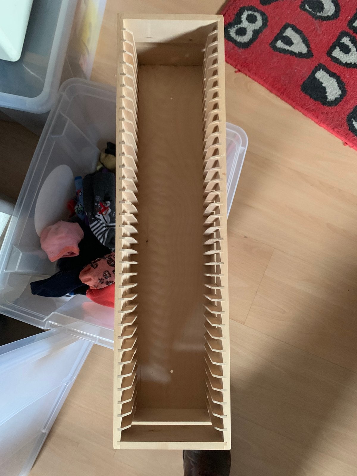 Ikea Boalt CD rek, Ophalen of Verzenden, Zo goed als nieuw, Hout, Cd's