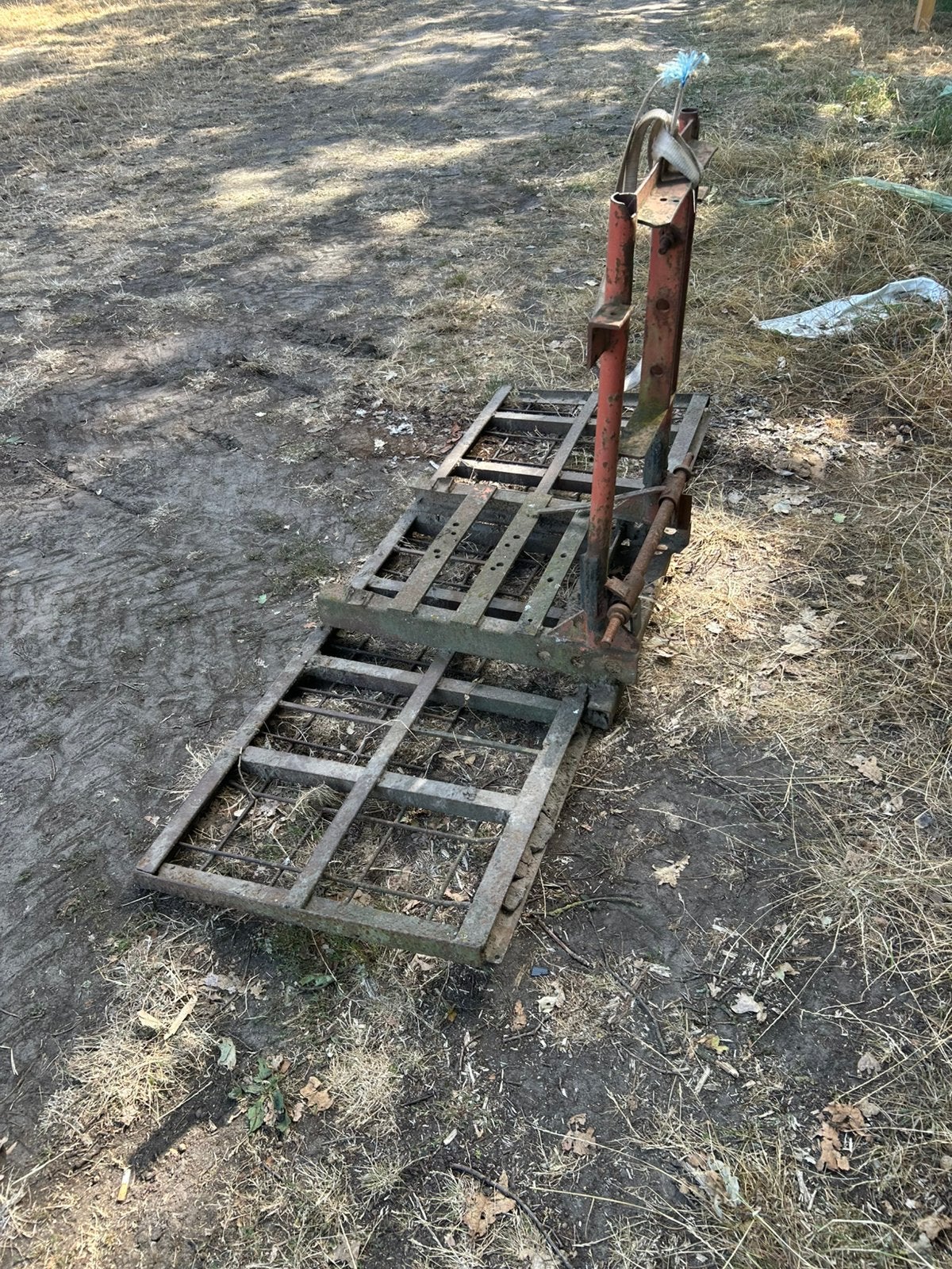Vlakraam/baksleep, 100 liter of meer, Ophalen of Verzenden, Zo goed als nieuw, Transportkar