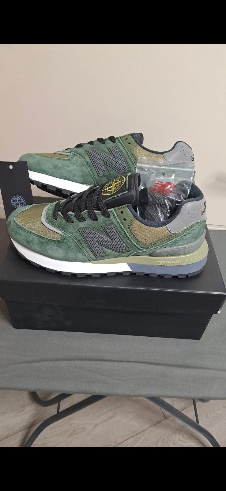 New Balance x Stone Island Nieuw! (45), Overige kleuren, Nieuw, Ophalen of Verzenden, Sneakers of Gympen