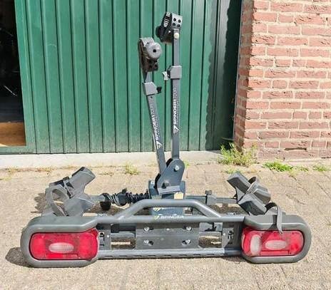 Spinder Tour fietsendrager voor 2 fietsen - Zeer goede staat, Auto diversen, Fietsendragers, Ophalen, Zo goed als nieuw, 2 fietsen