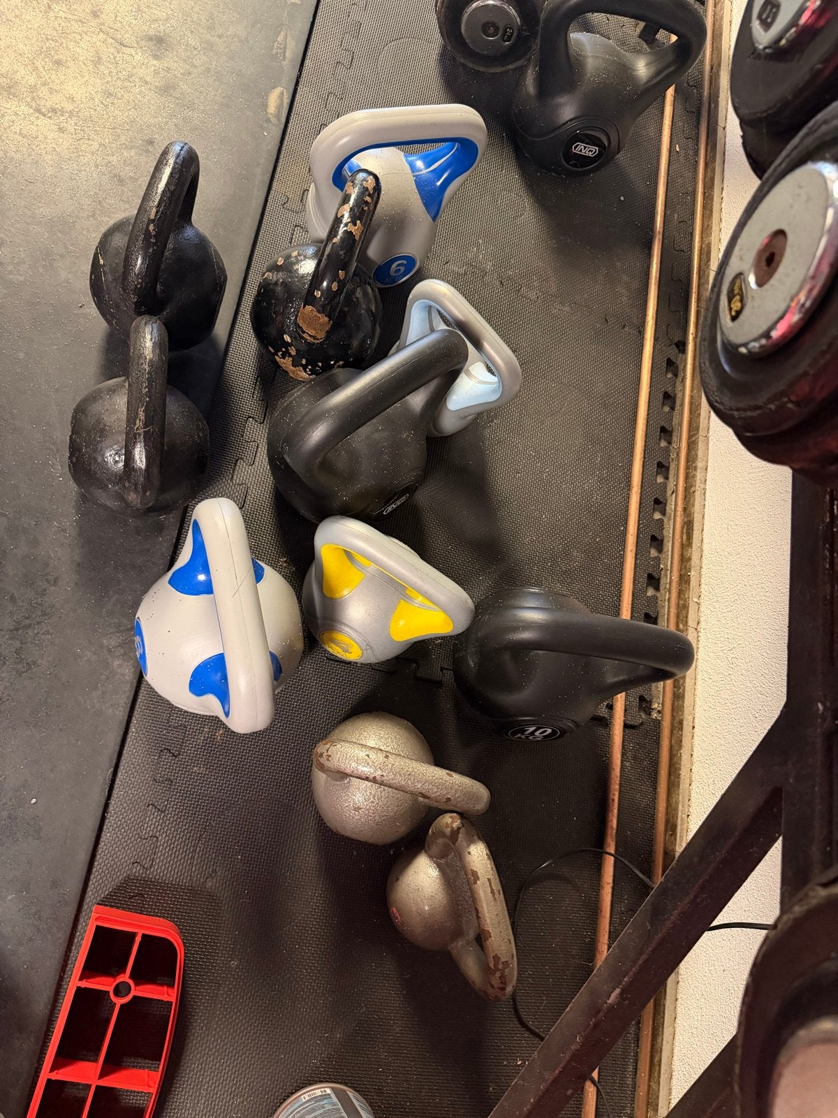 Diverse Kettlebells - Verschillende Gewichten, Ophalen, Gebruikt, Armen, Kettlebell