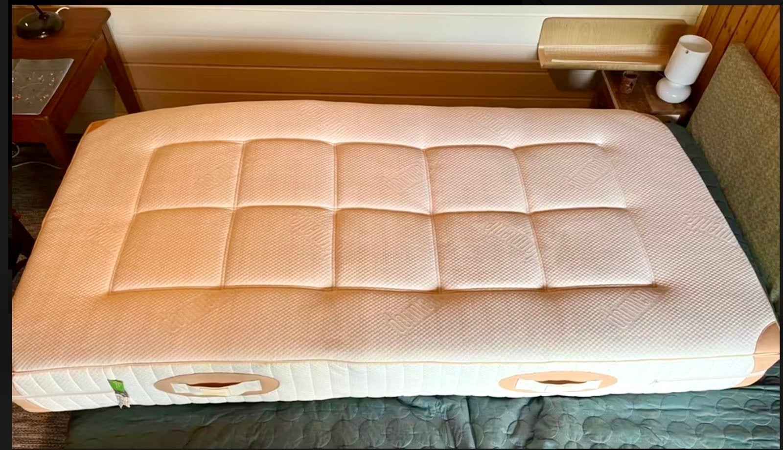 Dormiente Natuurlatex Matras - Zo goed als nieuw, Ophalen, 90 cm, Eenpersoons, Zo goed als nieuw