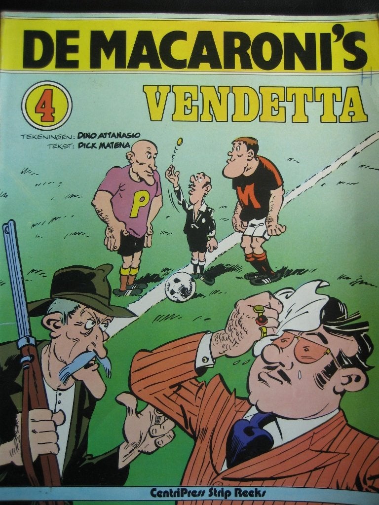 Stripboek De Macaroni's - Vendetta, Eén stripboek, Ophalen of Verzenden, Zo goed als nieuw