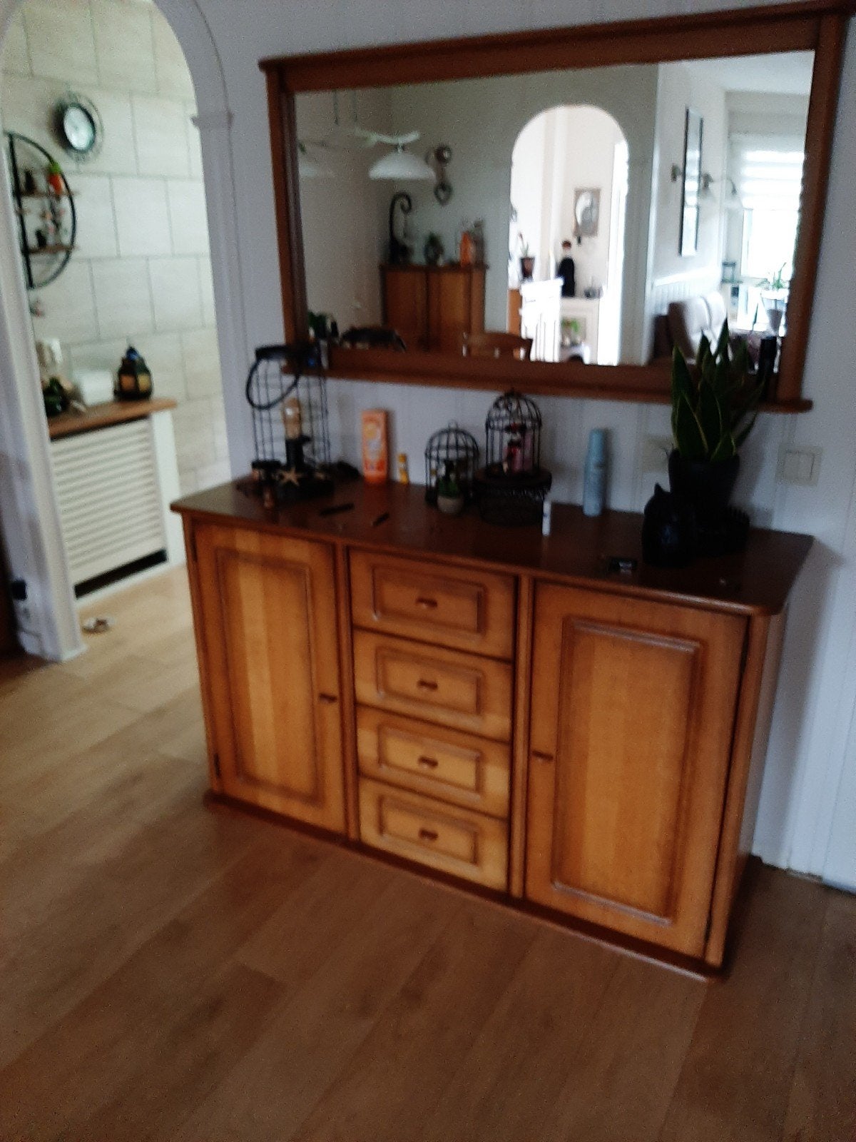 Complete Woonkamer Set - Eikenhout, Huis en Inrichting, Ophalen of Verzenden