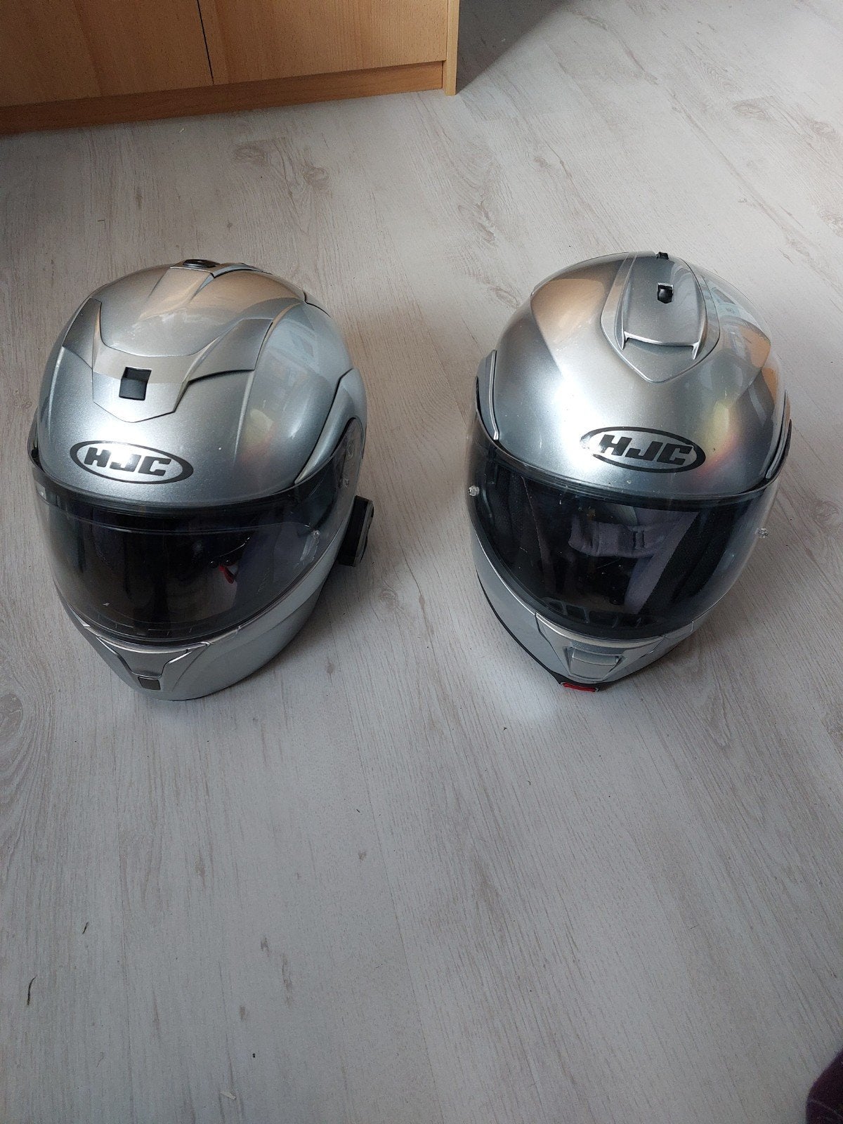 HJC systeemhelmen 2 stuks met Sena Intercom, Systeemhelm, Dames, HJC, Ophalen of Verzenden