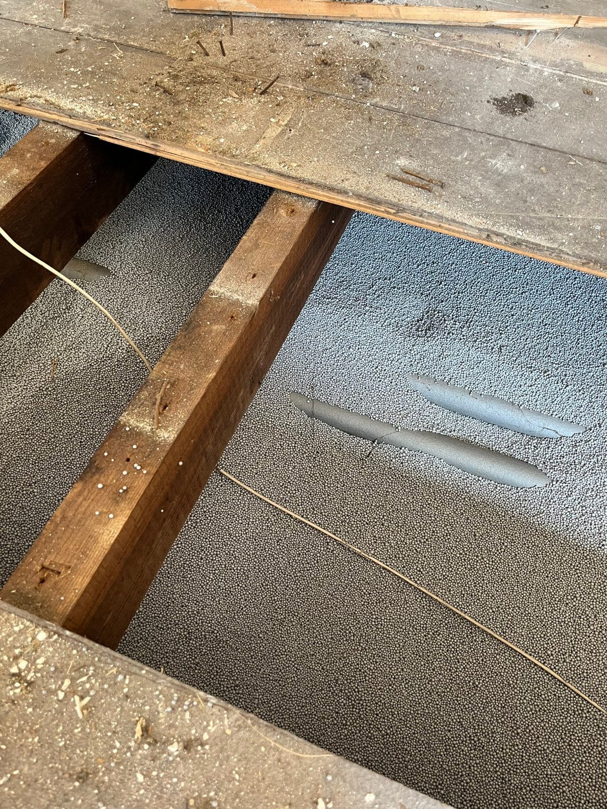 EPS parels, Doe-het-zelf en Verbouw, Isolatie en Afdichting, Overige materialen, Zo goed als nieuw, 15 m² of meer, Vloerisolatie