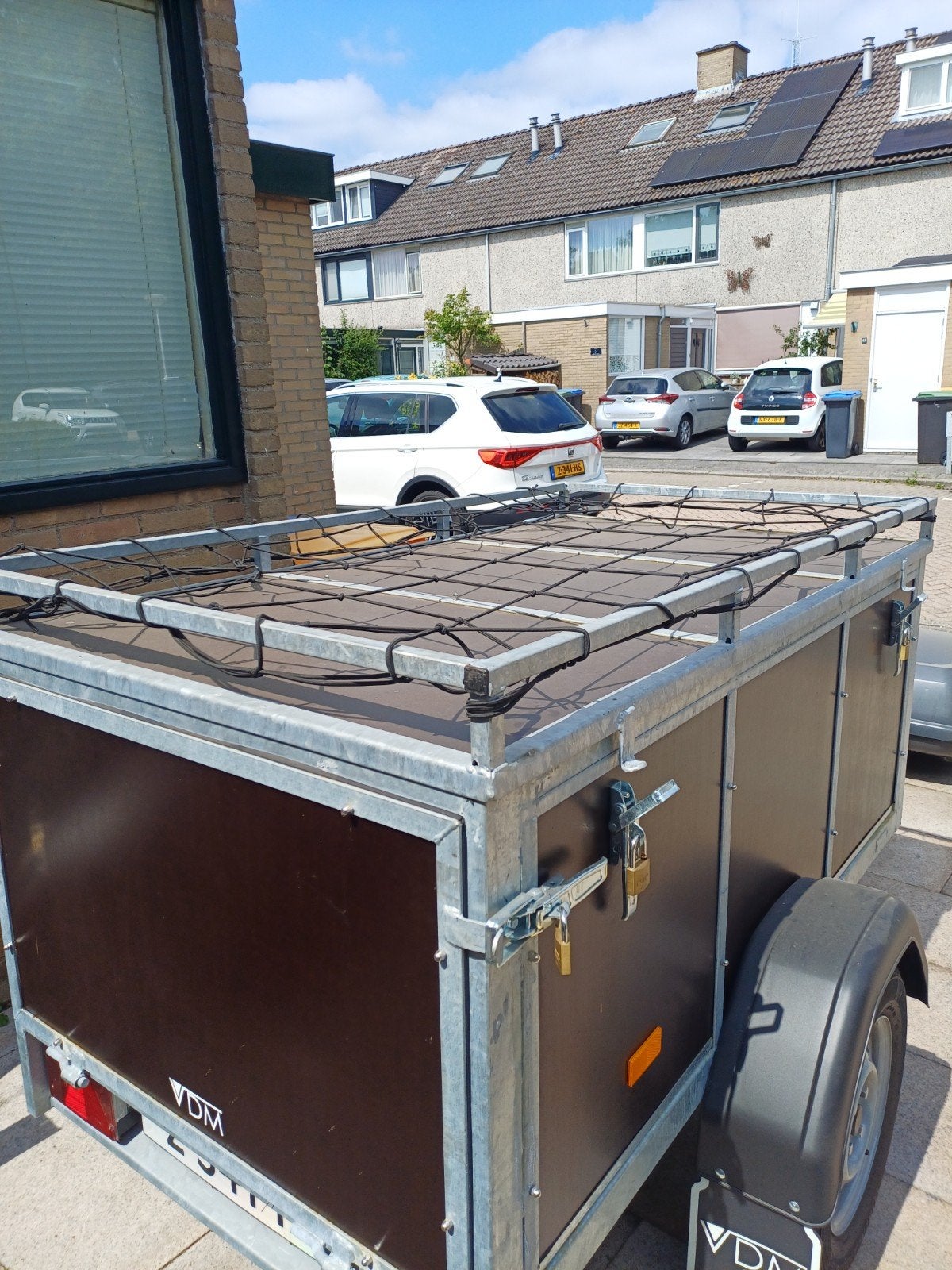 Aanhangwagen zgan afmeting 175x100x60, Ophalen, Zo goed als nieuw