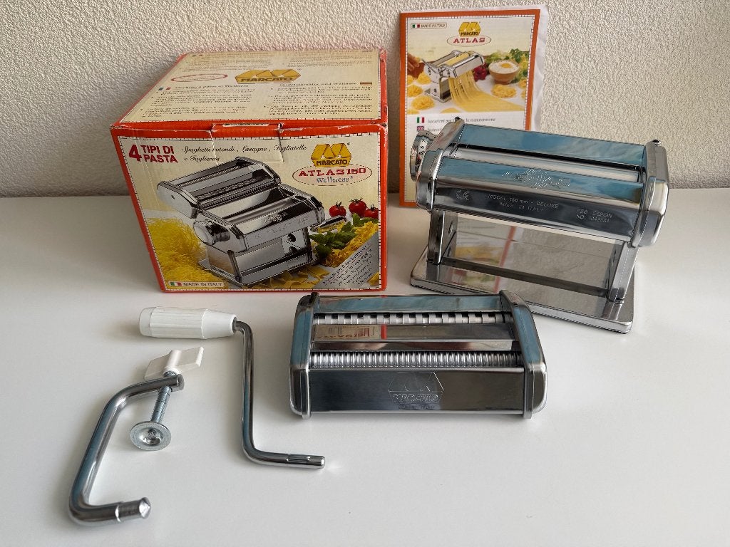Marcato Atlas Welness 150 pastamachine m/ verwisselbare kop, Huis en Inrichting, Keuken | Keukenbenodigdheden, Pastamachine, Ophalen of Verzenden