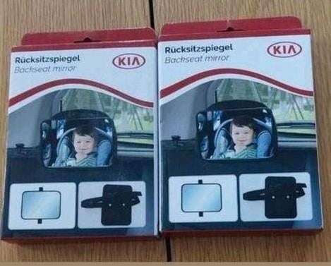 2 autospiegels kind, Ophalen
