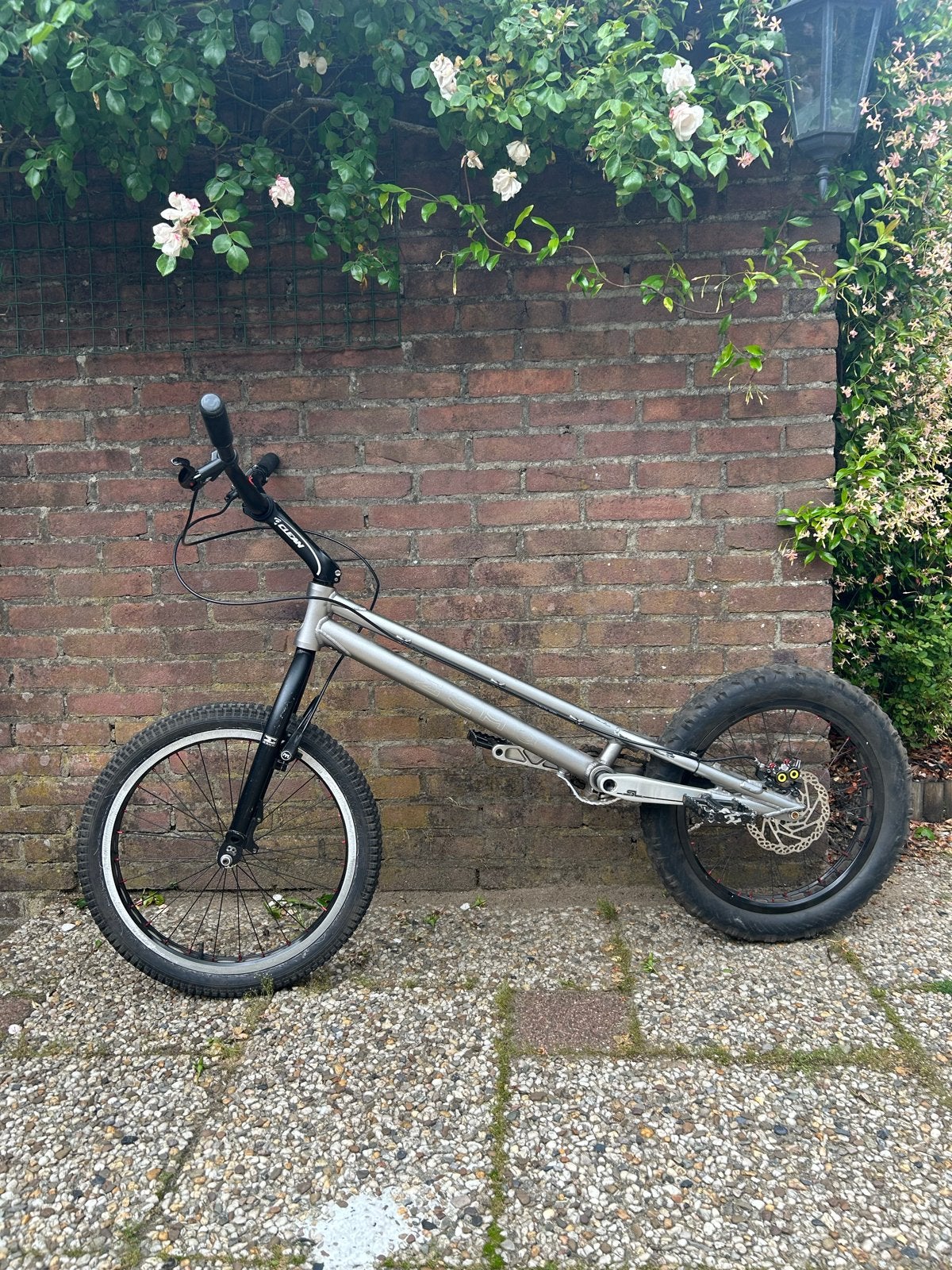 Echo trial bike/fiets 20 inch, Ophalen, Aluminium, Schijfrem, 16 tot 20 inch