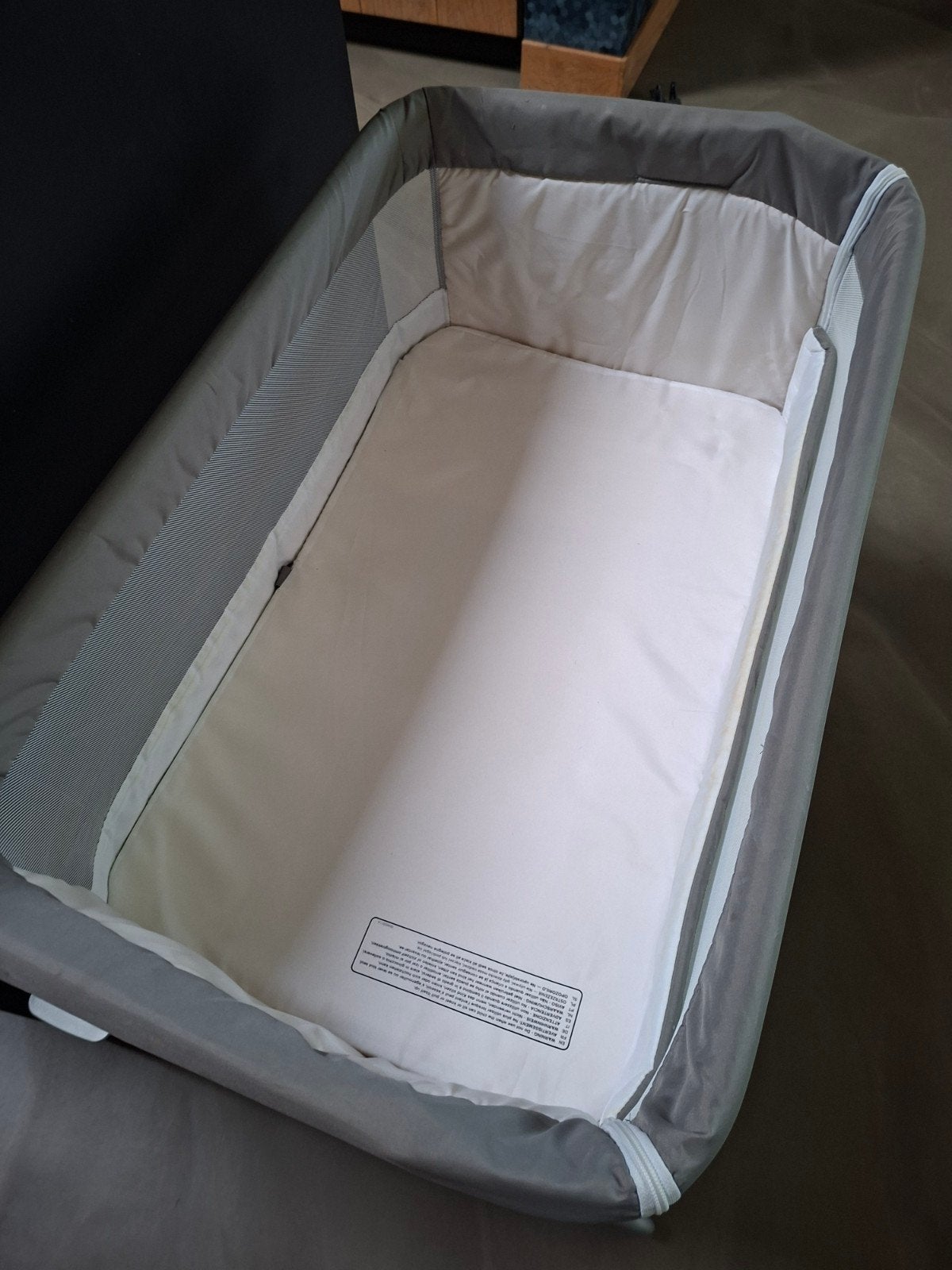 Safety 1st Calidoo Co-Sleeper - Warm Grey, Kinderen en Baby's, Ophalen, Gebruikt, Wieg