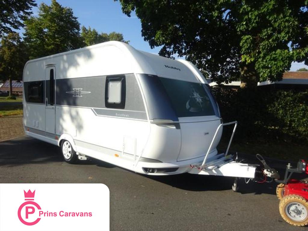 Hobby Excellent 495 UFE Met Mover en Airco, Hobby, Bedrijf, Schokbreker, Tot en met 4