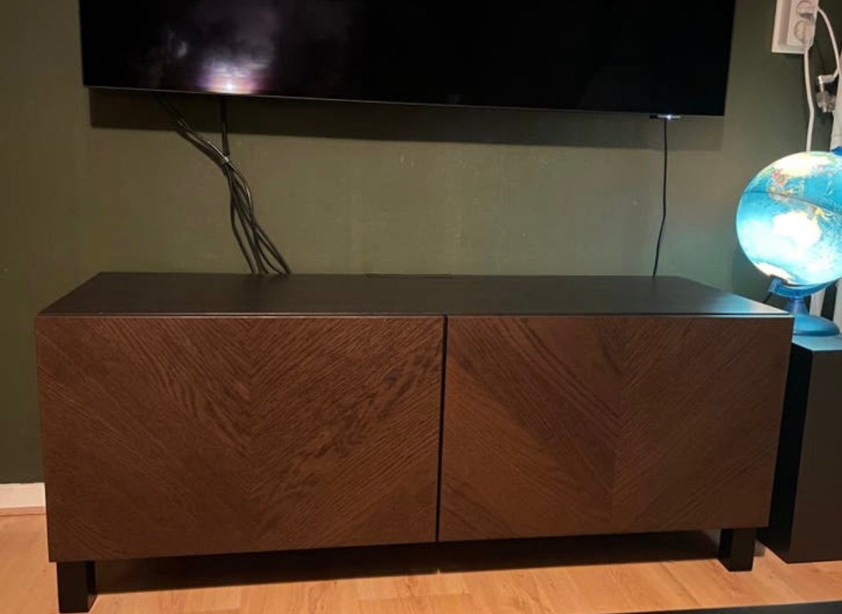 TV meubel, Huis en Inrichting, Kasten | Televisiemeubels, Gebruikt, Minder dan 100 cm, 100 tot 150 cm, 25 tot 50 cm, Overige houtsoorten