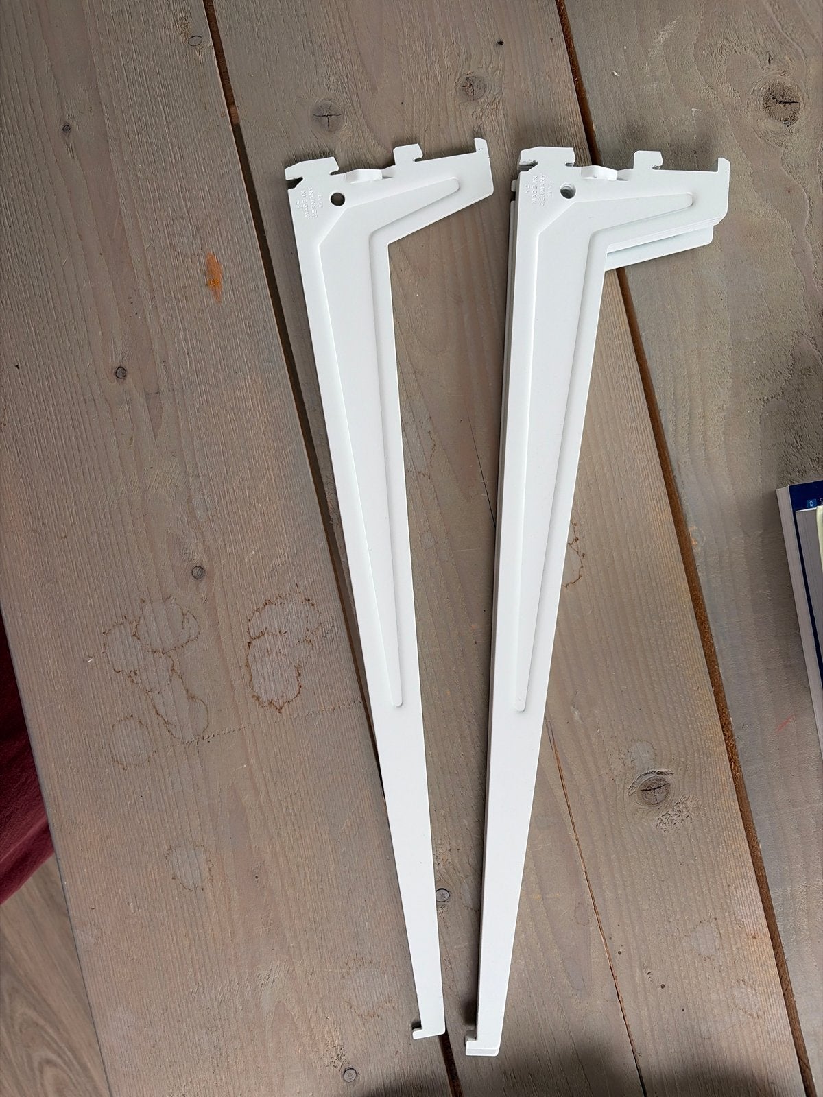 ELEMENT SYSTEM plankendragers 50cm wit (6 stuks), Ophalen of Verzenden, Nieuw, 250 mm of meer, Overige typen