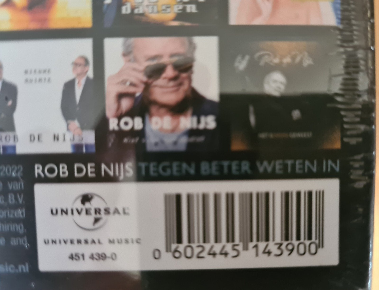 Rob de Nijs - Tegen Beter Weten In (Cd-box met 32 cd's), Ophalen of Verzenden, Nieuw in verpakking, Pop