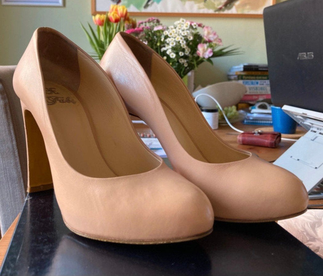 Fabi heels - Elegante nude hakken, Kleding | Dames, Schoenen, Pumps, Beige, Ophalen of Verzenden, Gedragen