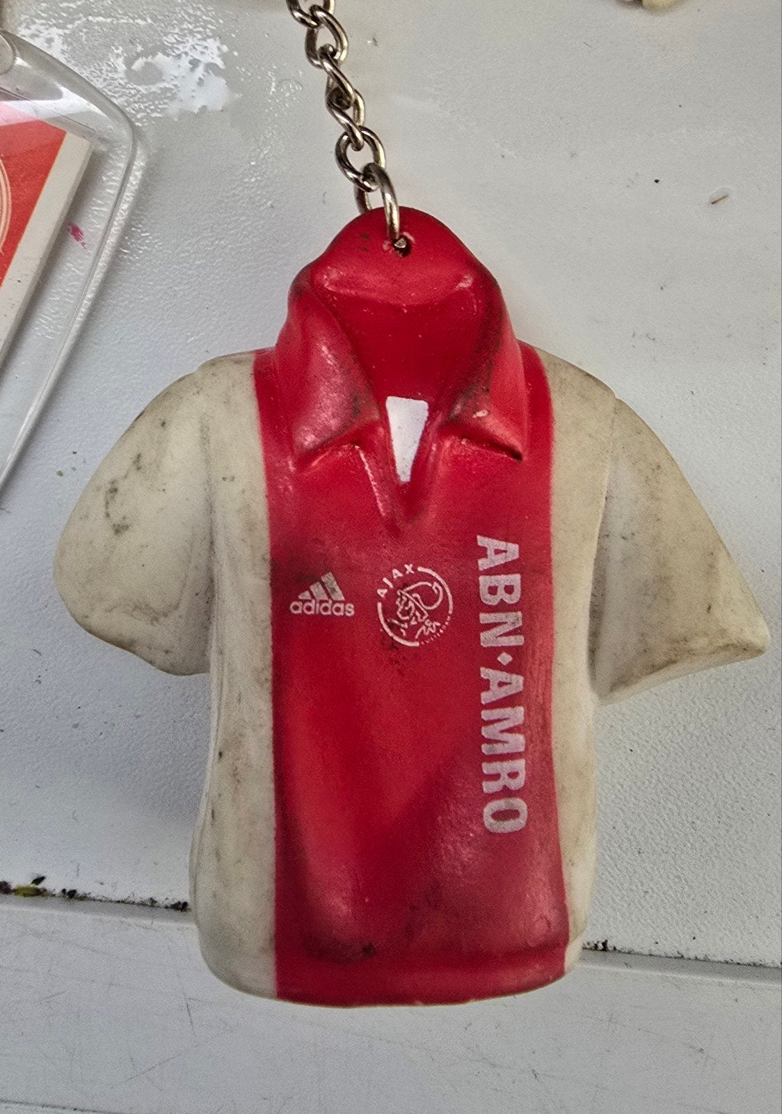 Sleutelhanger Ajax shirt - Nummer 12, Ophalen of Verzenden, Gebruikt, Sport