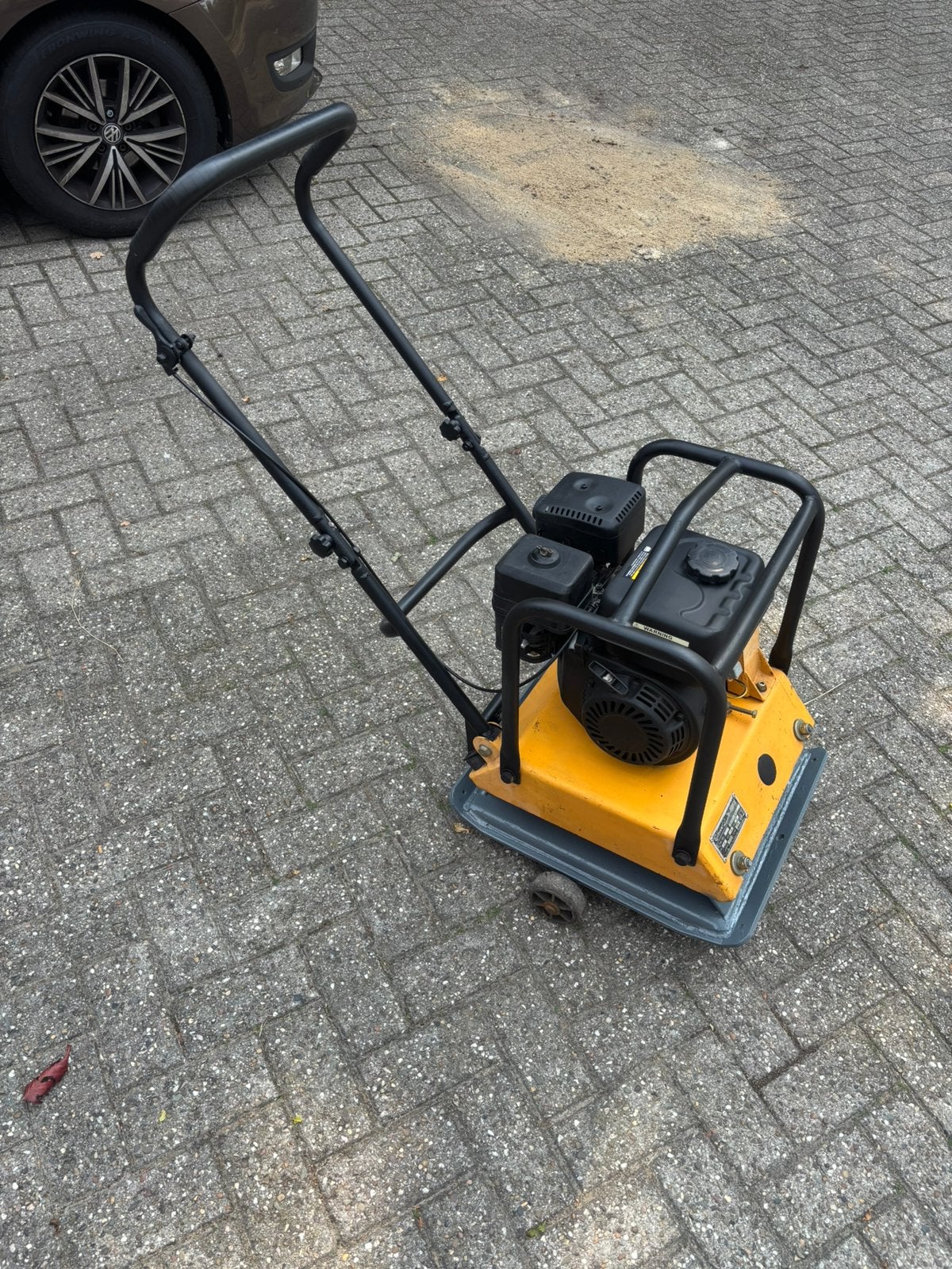 lumag rp1100 pro trilplaat verdichter trilmachine, Ophalen, Gebruikt