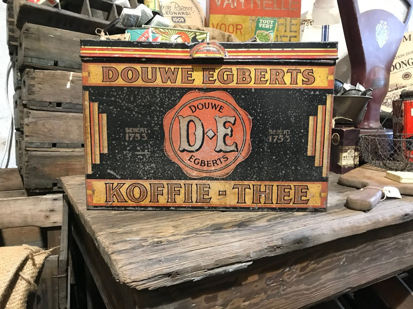 Winkelblik van Douwe Egberts, Antiek en Kunst, Ophalen
