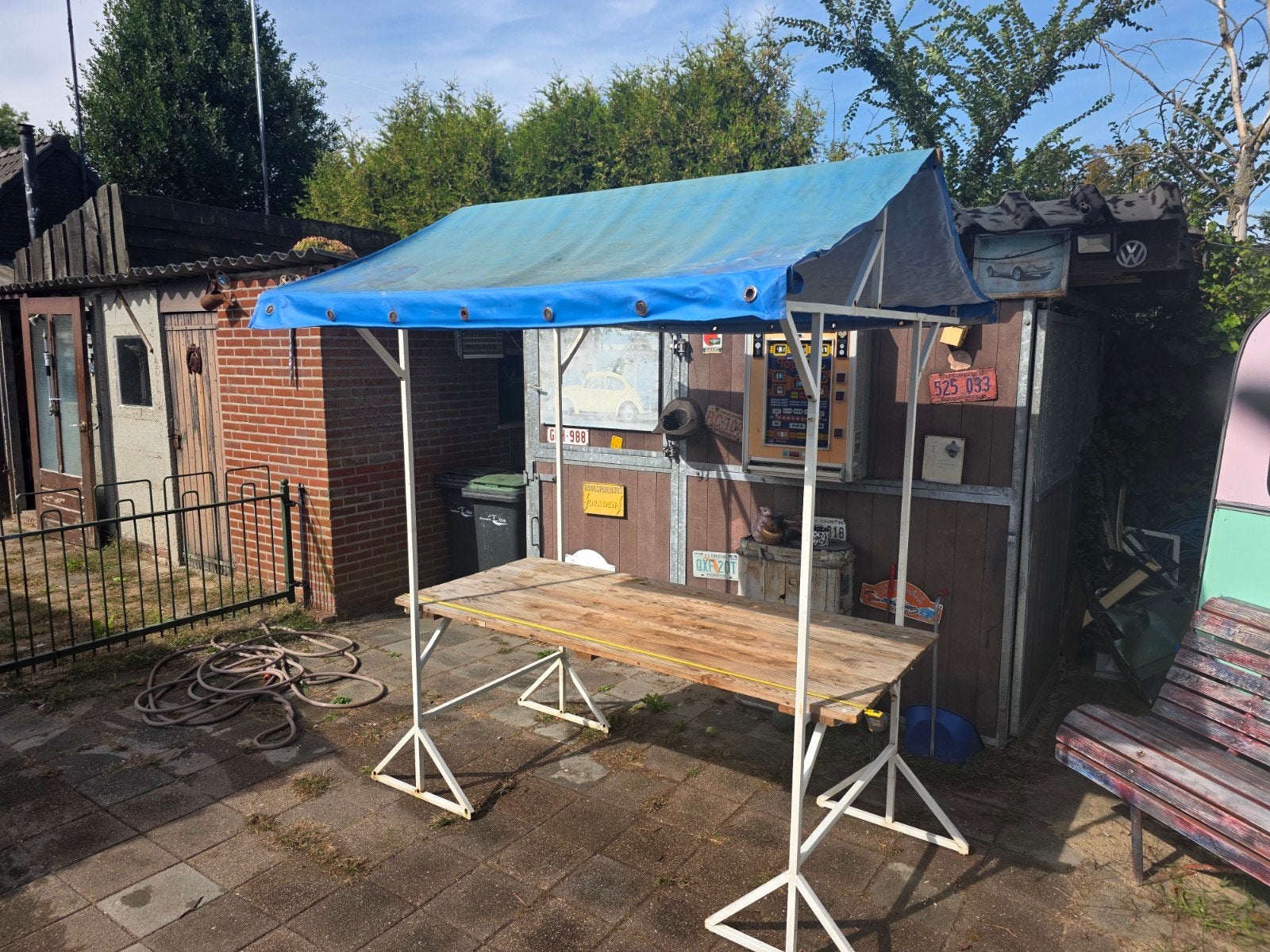 marktkraam, Diversen, Rommelmarktspullen, Ophalen