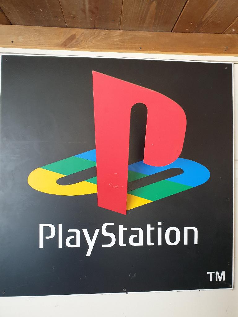 PS1 reclameboard, Ophalen, Gebruikt, 1 speler, Racen en Vliegen