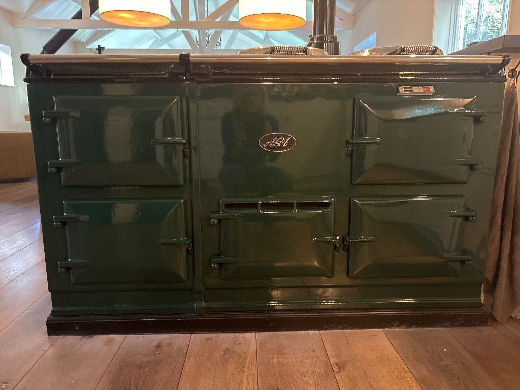 AGA cooker 4 ovens en warmhoudplaat, Witgoed en Apparatuur, Ophalen, Gebruikt, Warmhoudplaat, 60 cm of meer