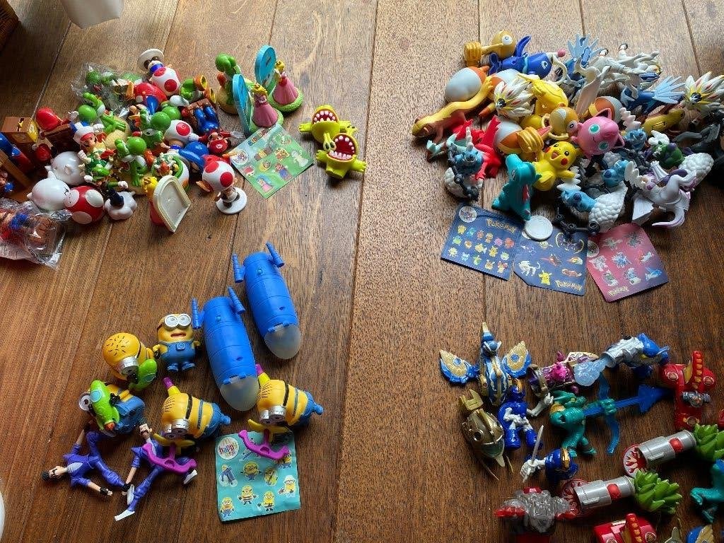 Happy meal speeltjes pokemon, mario, skylanders en minions, Verzamelen, Ophalen, Gebruikt