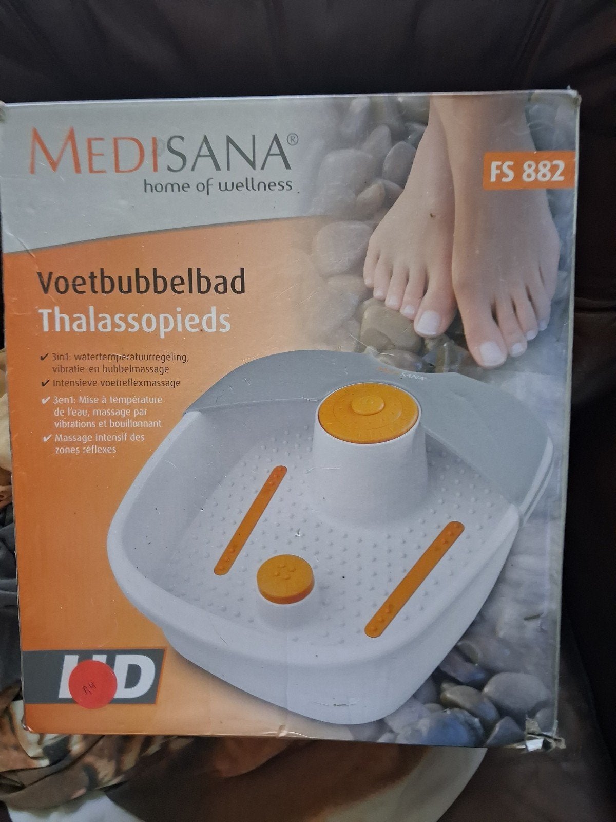 Te koop voet massage bad 1xgebruikt., Ophalen of Verzenden, Overige typen