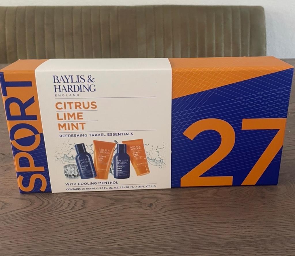 Baylis & Harding Citrus Lime Mint Reisset Heren, Ophalen of Verzenden, Nieuw, Overige typen