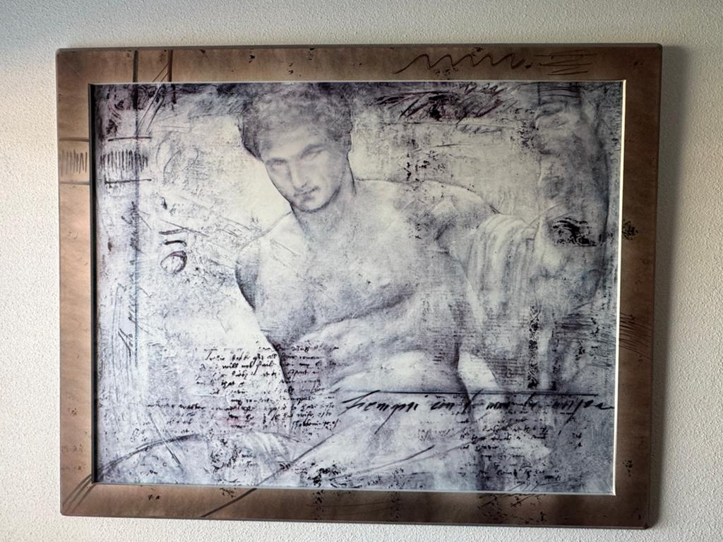 Reproductie van Archelouse, Richard Franklin in grote lijst, Ophalen
