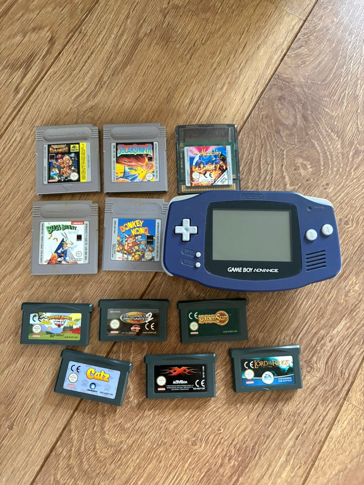 Nintendo Advanced, Ophalen of Verzenden, Gebruikt, Game Boy Advance, Met games