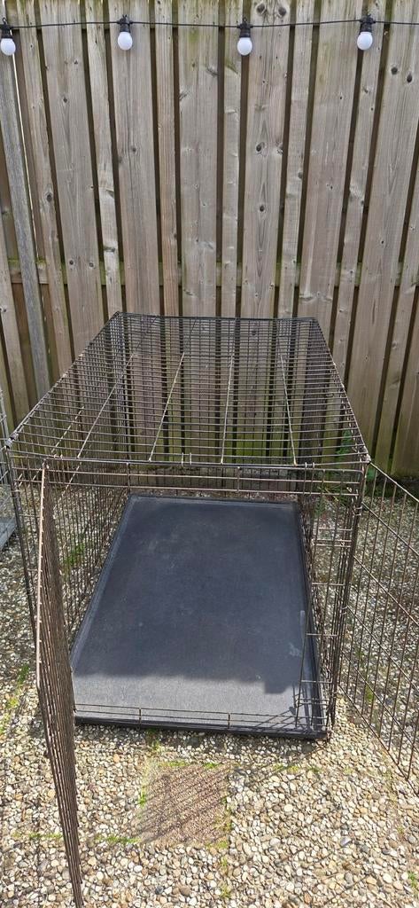 Grote hondenbench, Dieren en Toebehoren, Hondenhokken, Ophalen, Gebruikt, 75 tot 110 cm, 65 tot 100 cm
